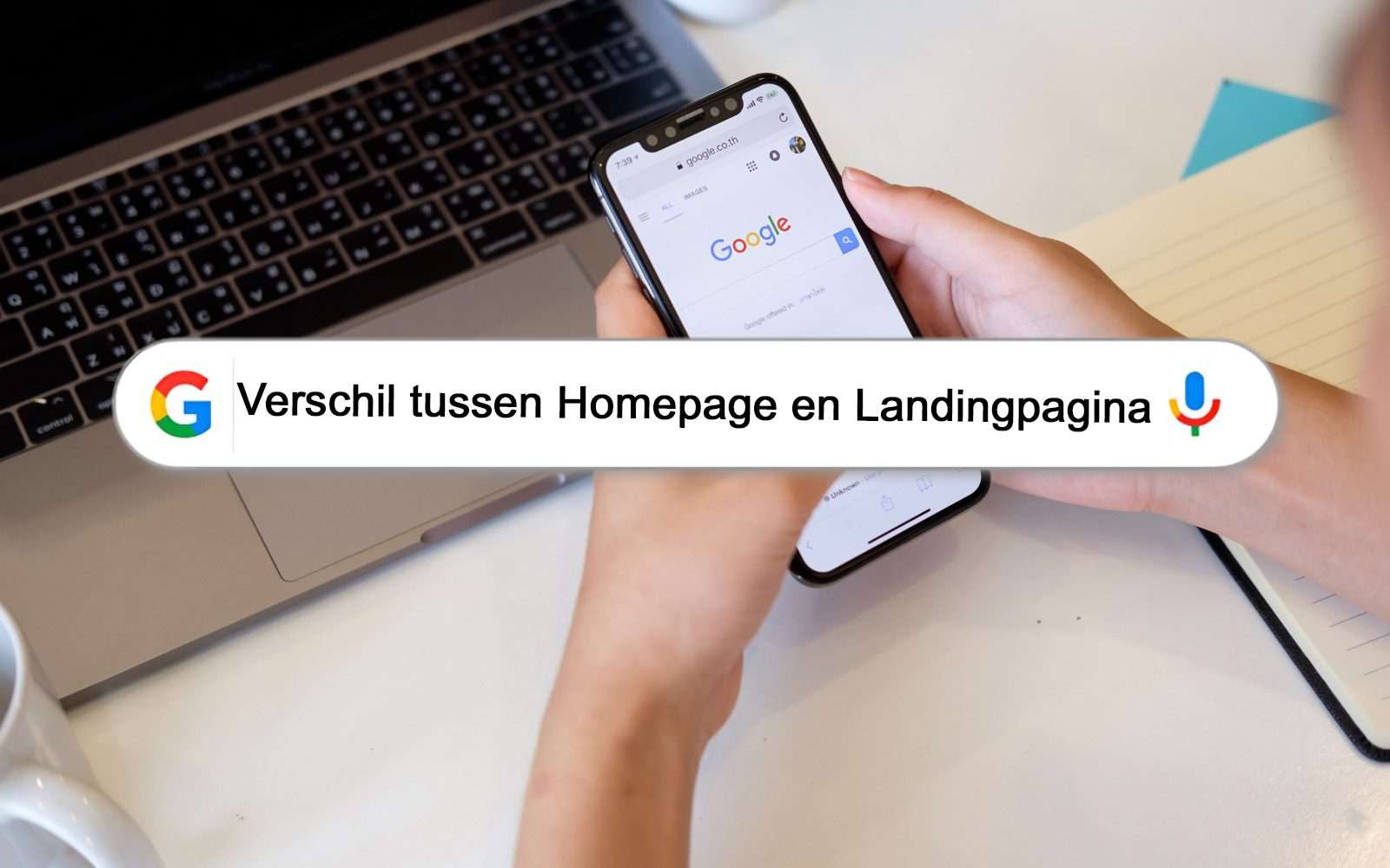 Wat is het verschil tussen een homepage en een landingspagina?