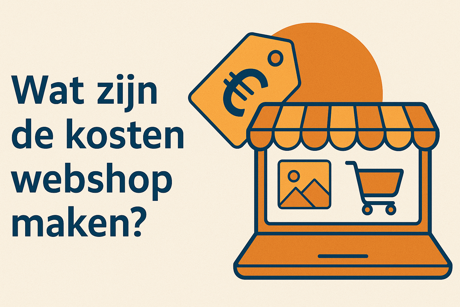 Wat zijn de kosten webshop maken?